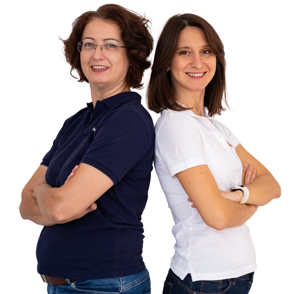 Anna Mori e Irina Golub, fondatrici di Studente Felice