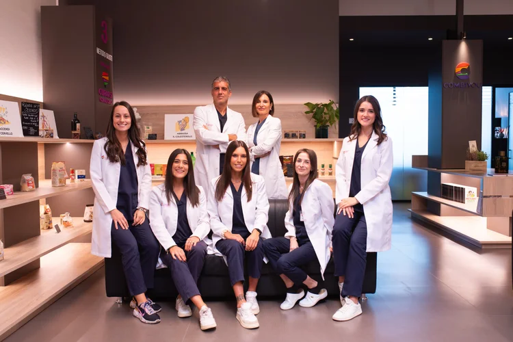 Il team di Curarsi con il Cibo
